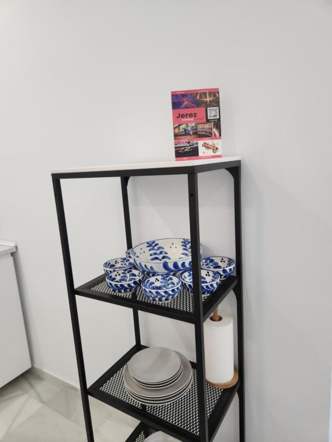 Allo Apartments "Real Escuela" Centro Loft ヘレス エクステリア 写真